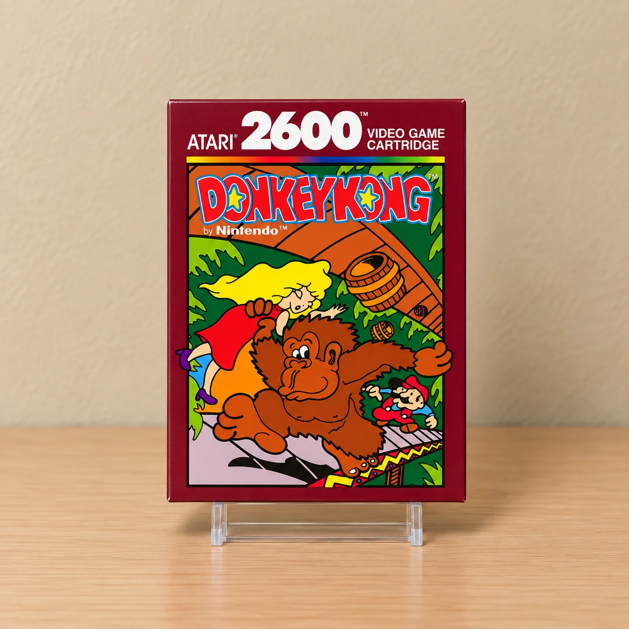 Caja repro Donkey Kong Atari 2600