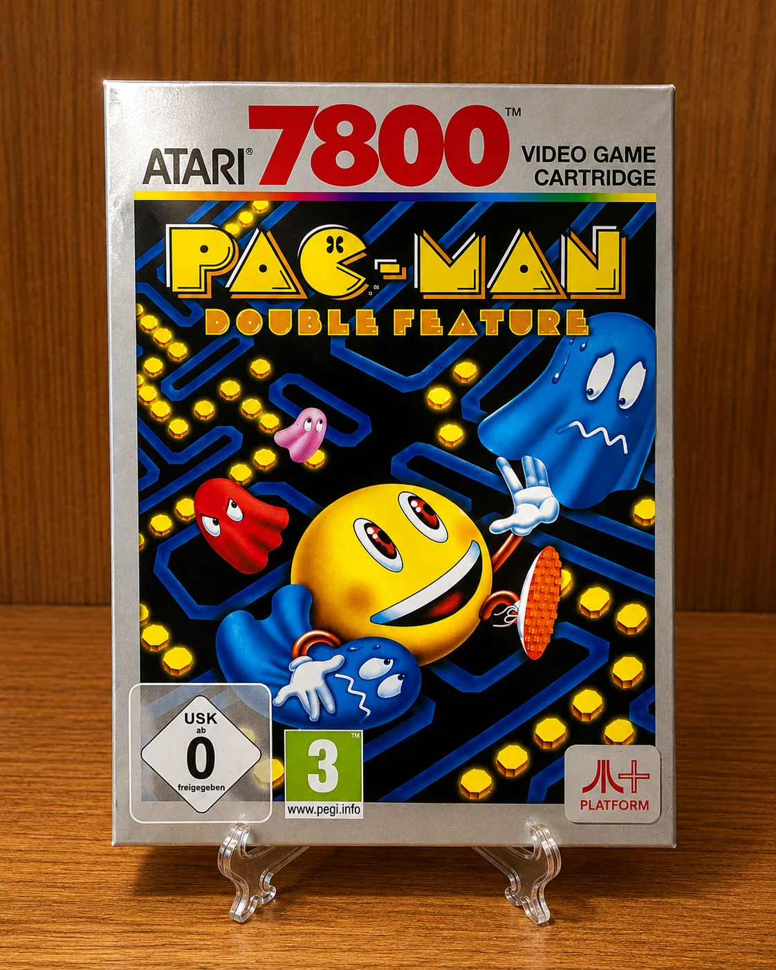 Caja Pac-Man Double Feature Atari 7800