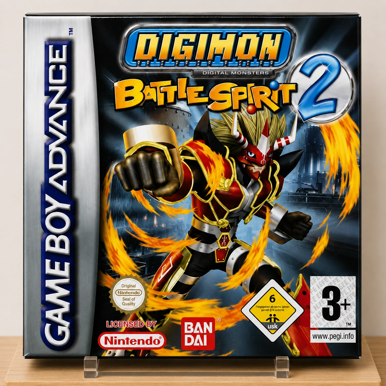 Caja repro Digimon Battle Spirit 2 GBA PAL Europa