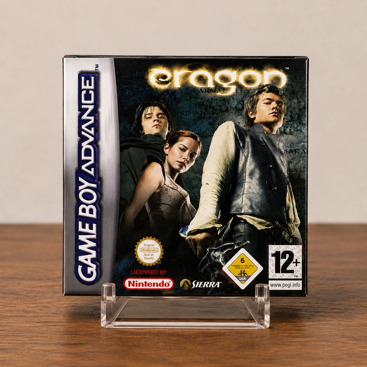 Caja repro Eragon GBA PAL Europa
