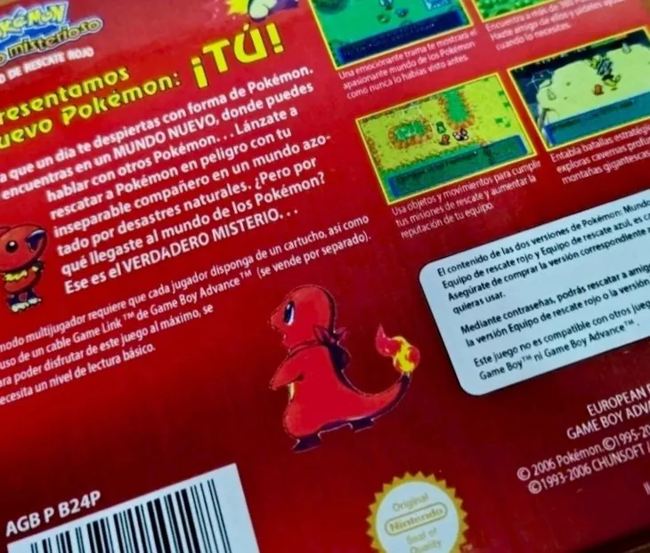Trasera de Equipo de Rescate Rojo GBA