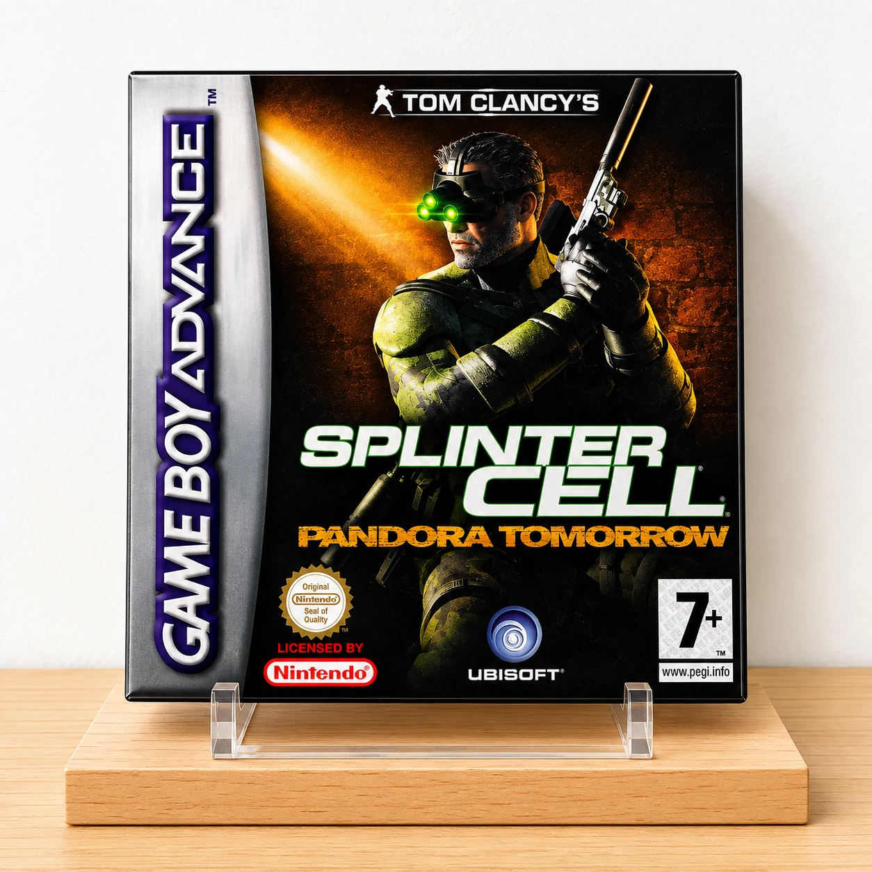 Caja repro Splinter Cell Pandora Tomorrow GBA