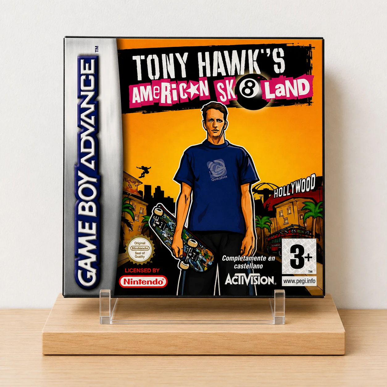 Caja repro Tony Hawk's American Sk8land GBA PAL España