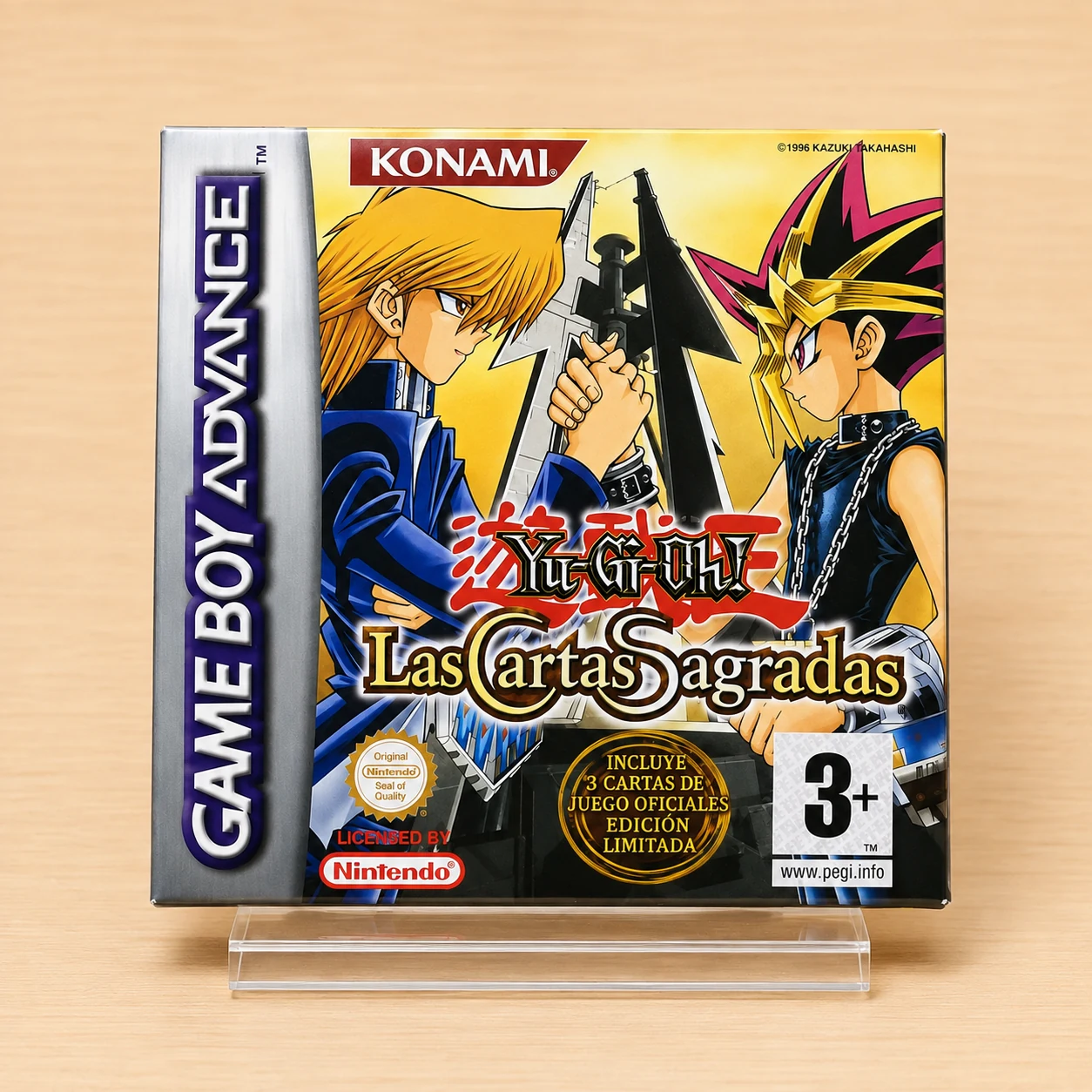 Caja Yu-Gi-Oh! Las Cartas Sagradas GBA