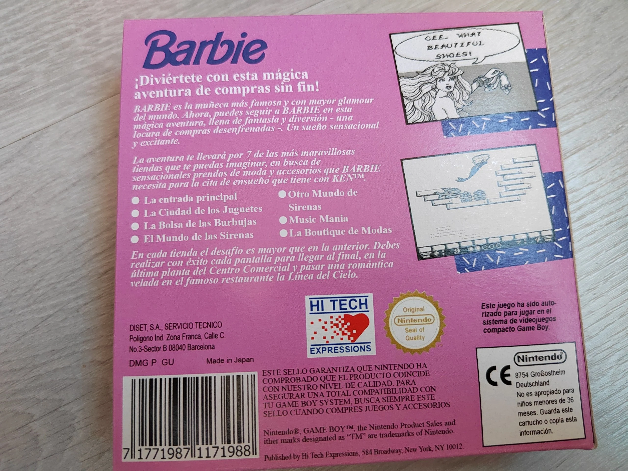Caja Barbie Game Girl Game Boy miniatura 2
