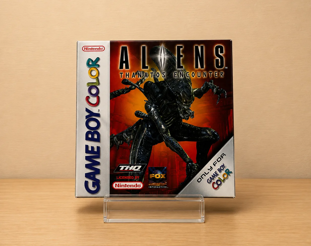 Caja Aliens Thanatos Encounter Game Boy Color