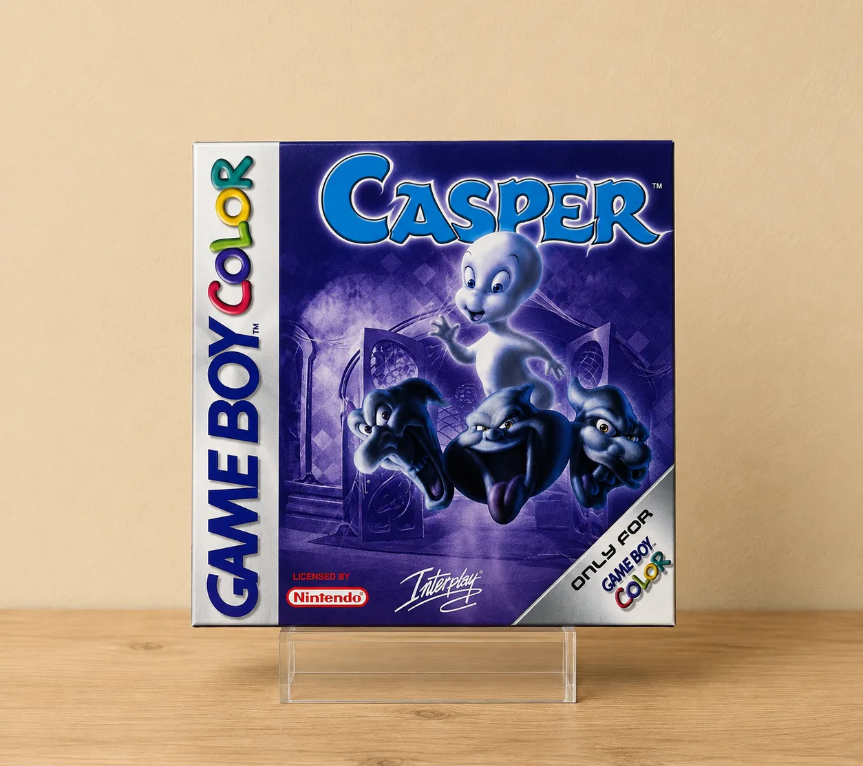 Caja repro Casper Game Boy Color frontal