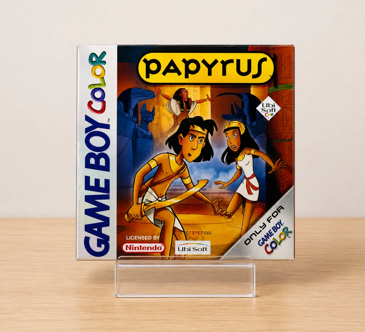 Caja repro Papyrus Game Boy Color frontal
