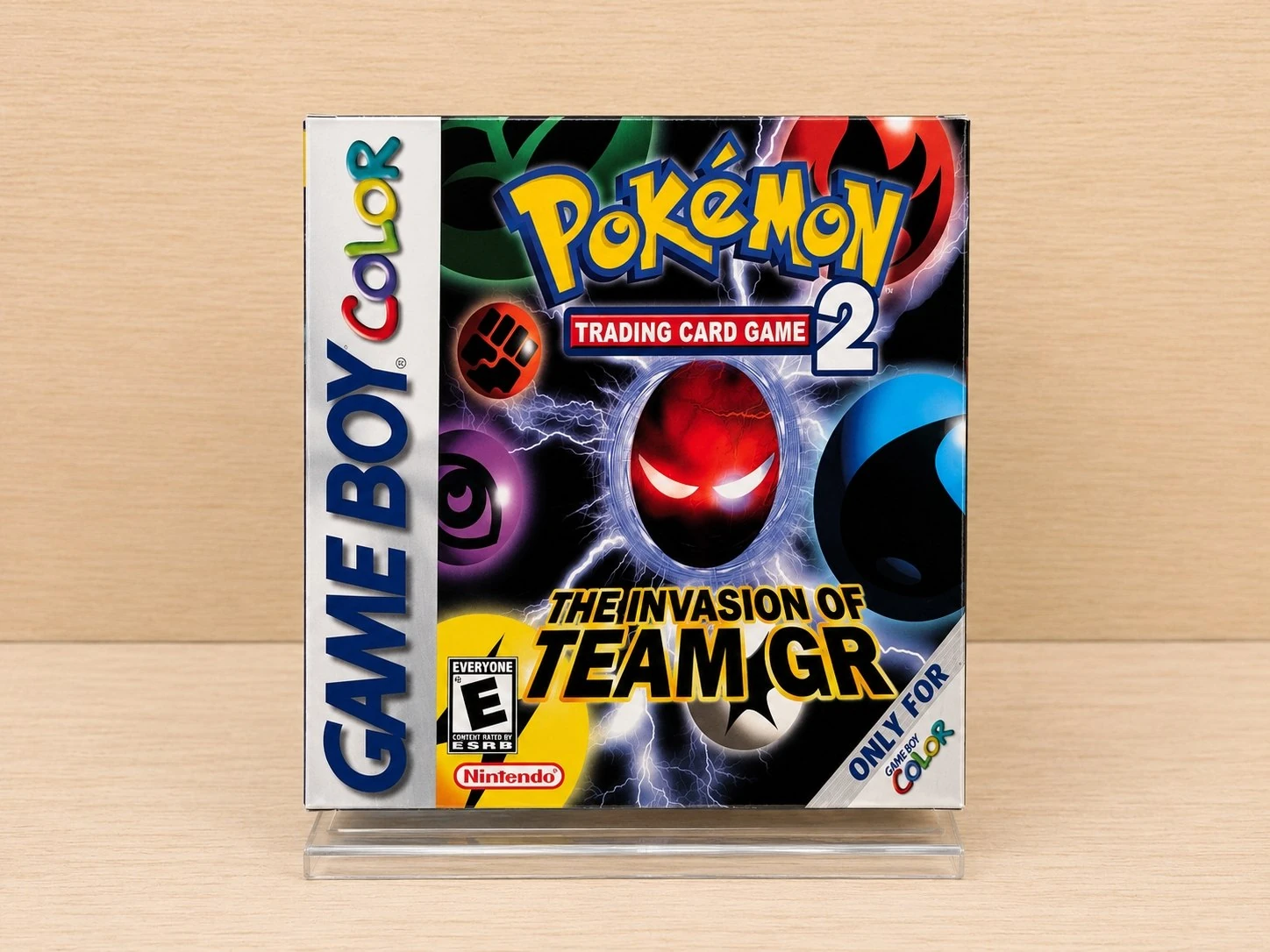 Caja Pokemon Trading Card Game 2 Team GR para Game Boy Color