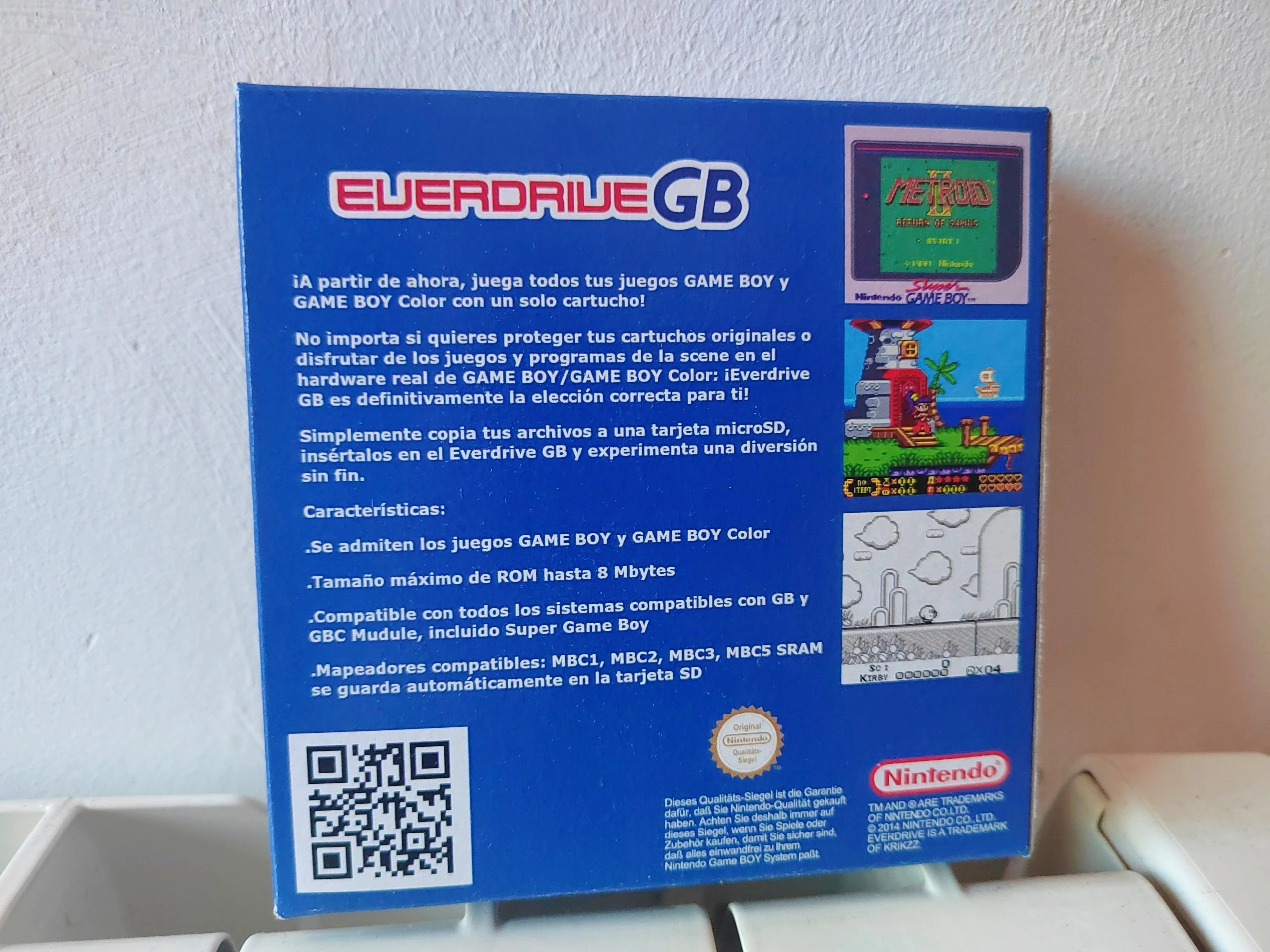 Caja Everdrive GB Game Boy miniatura 2