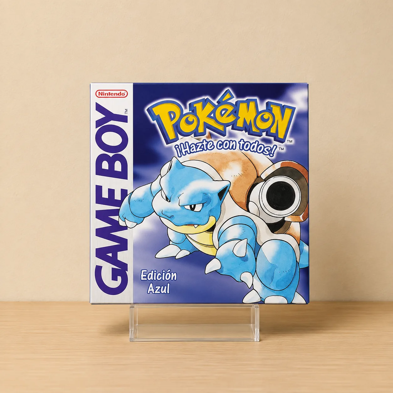 Caja Pokémon Azul Game Boy