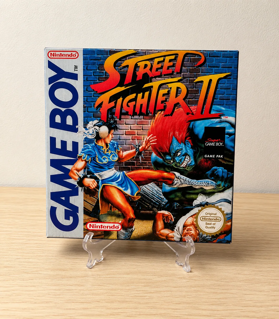 Caja Street Fighter II Game Boy