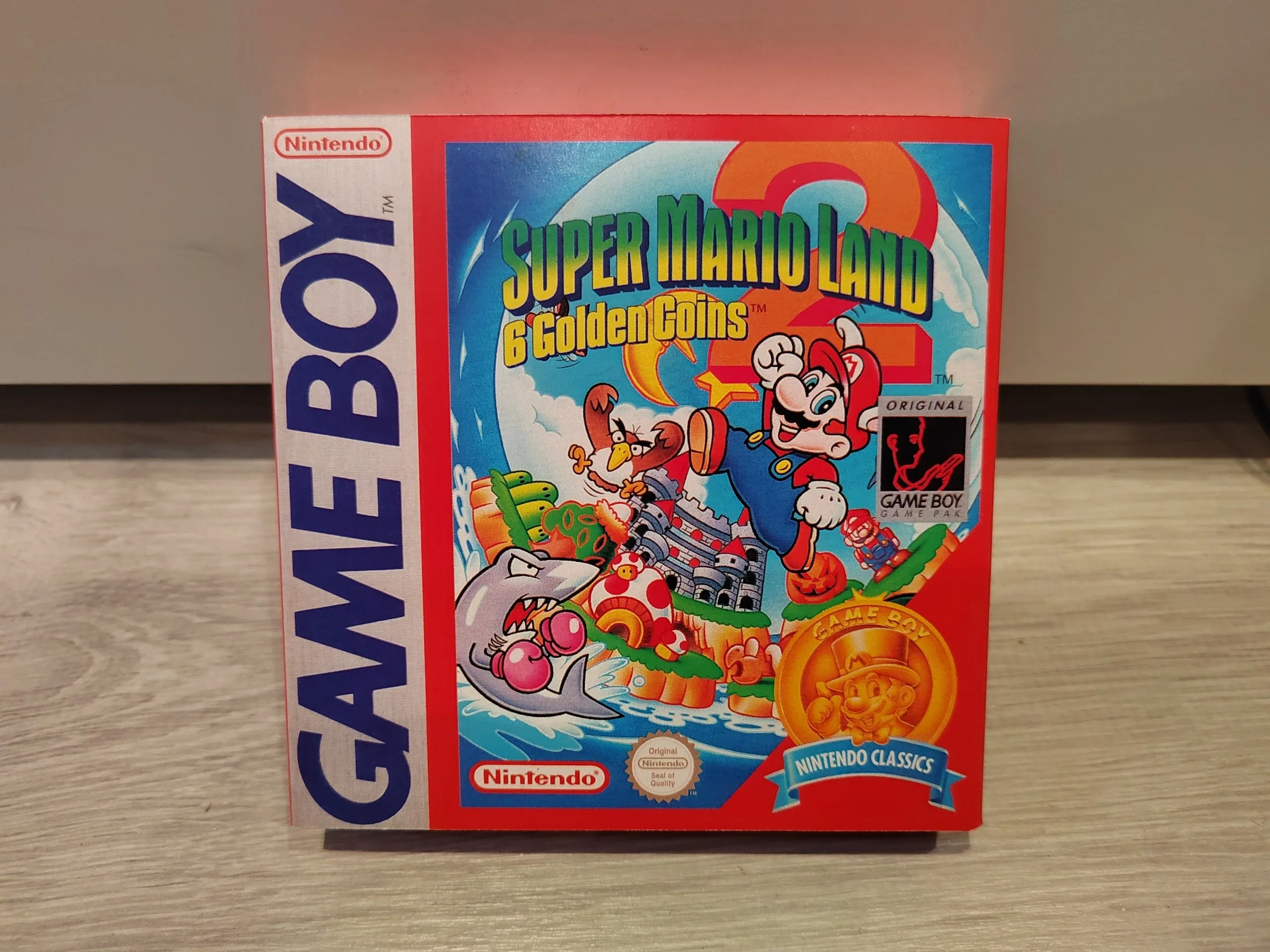 Caja Super Mario Land 2 Game Boy