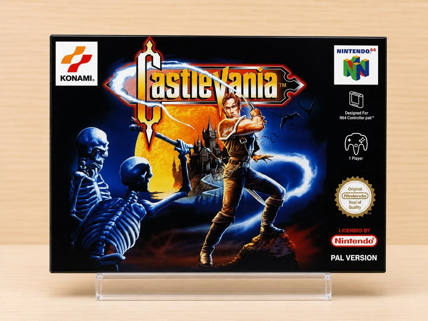 Caja Castlevania Nintendo 64