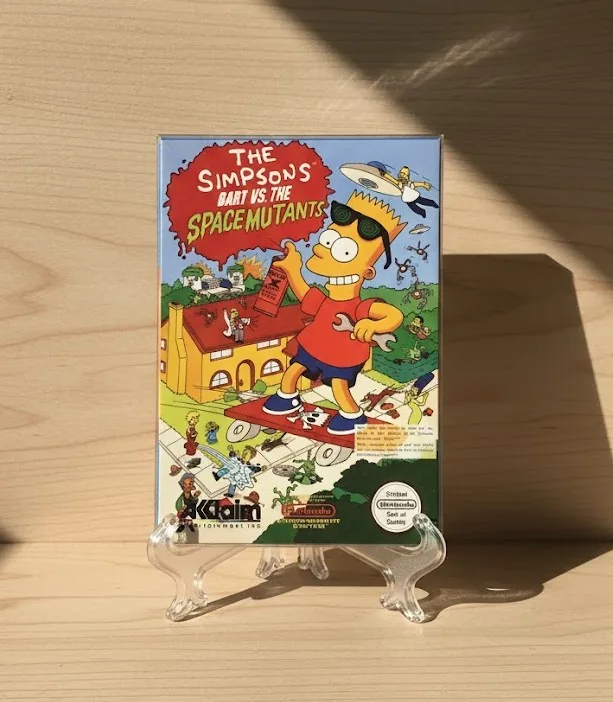 Caja Bart vs Space Mutants Nes