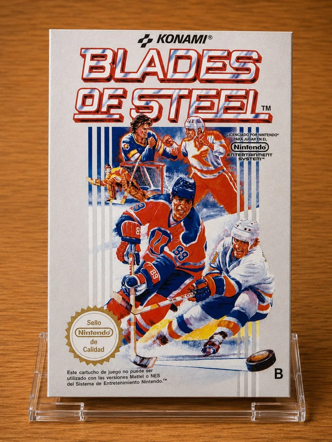 Caja Blades of Steel NES
