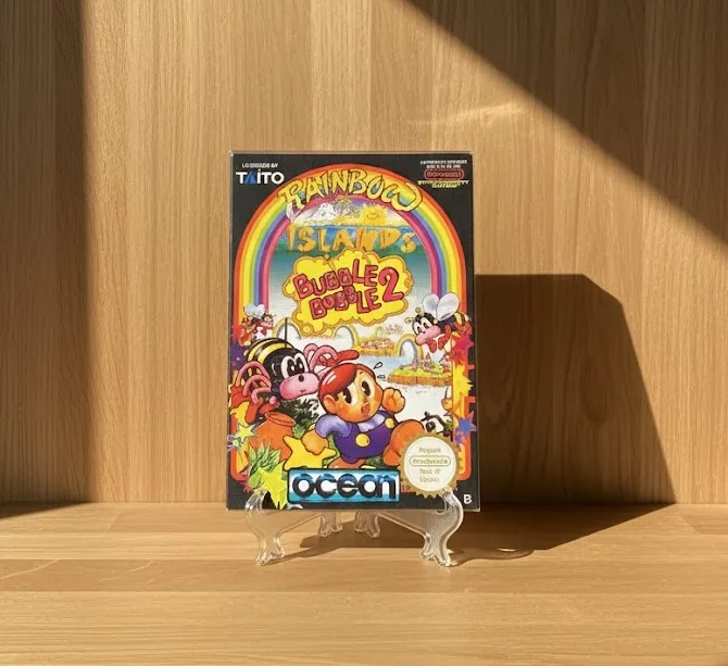 Caja Bubble Bobble 2 Nes