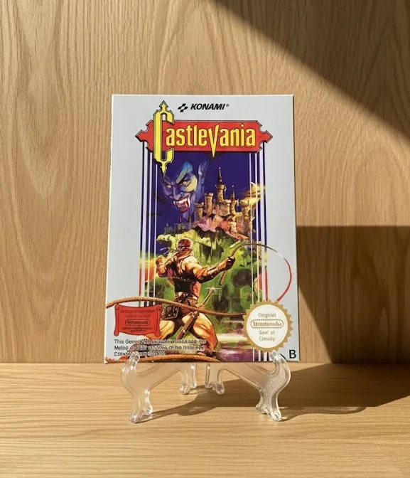 Caja repro Castlevania Nes Nintendo Entertainment System PAL España