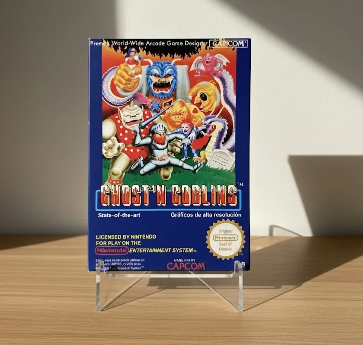 Caja Ghosts 'n Goblins Nes