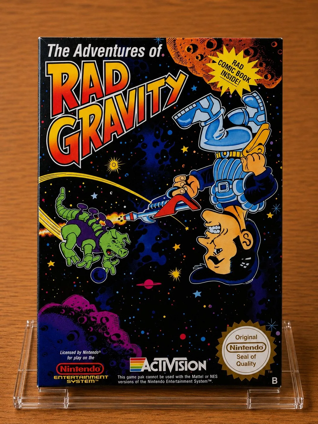 Caja Rad Gravity NES