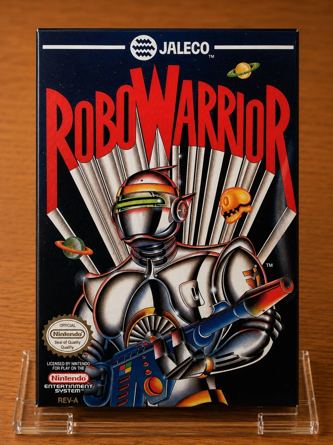 Caja RoboWarrior NES