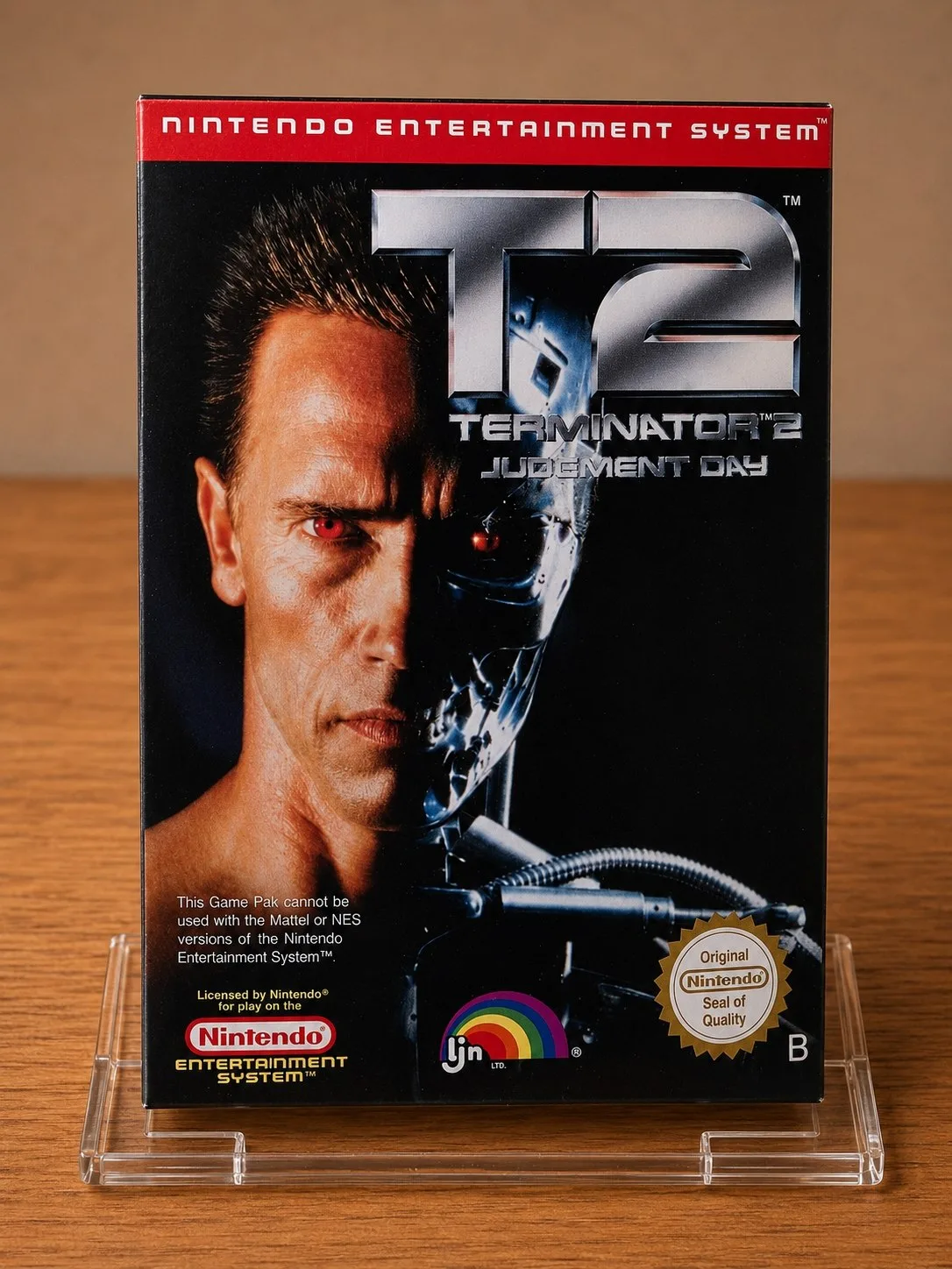 Caja Terminator 2 Judgment Day NES
