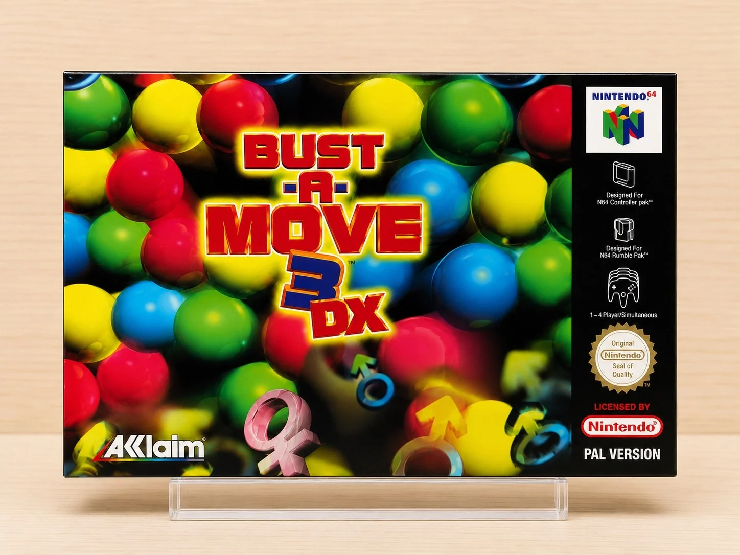 Caja Bust-A-Move 3 DX Nintendo 64