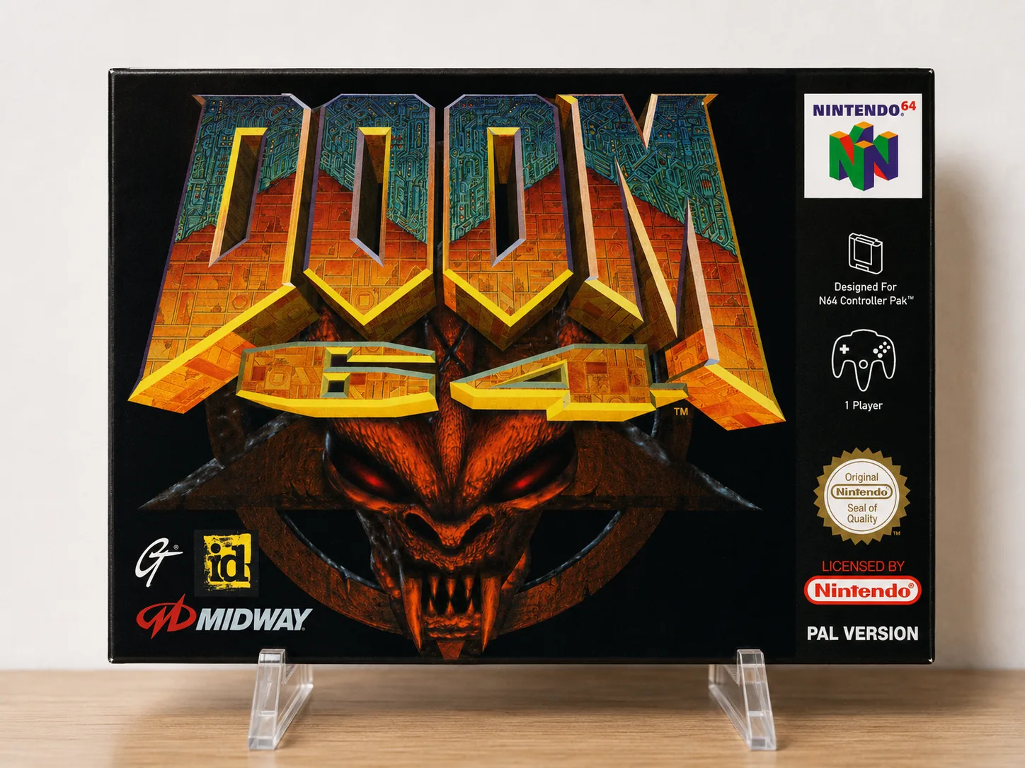Caja DOOM 64 Nintendo 64 PAL Espana