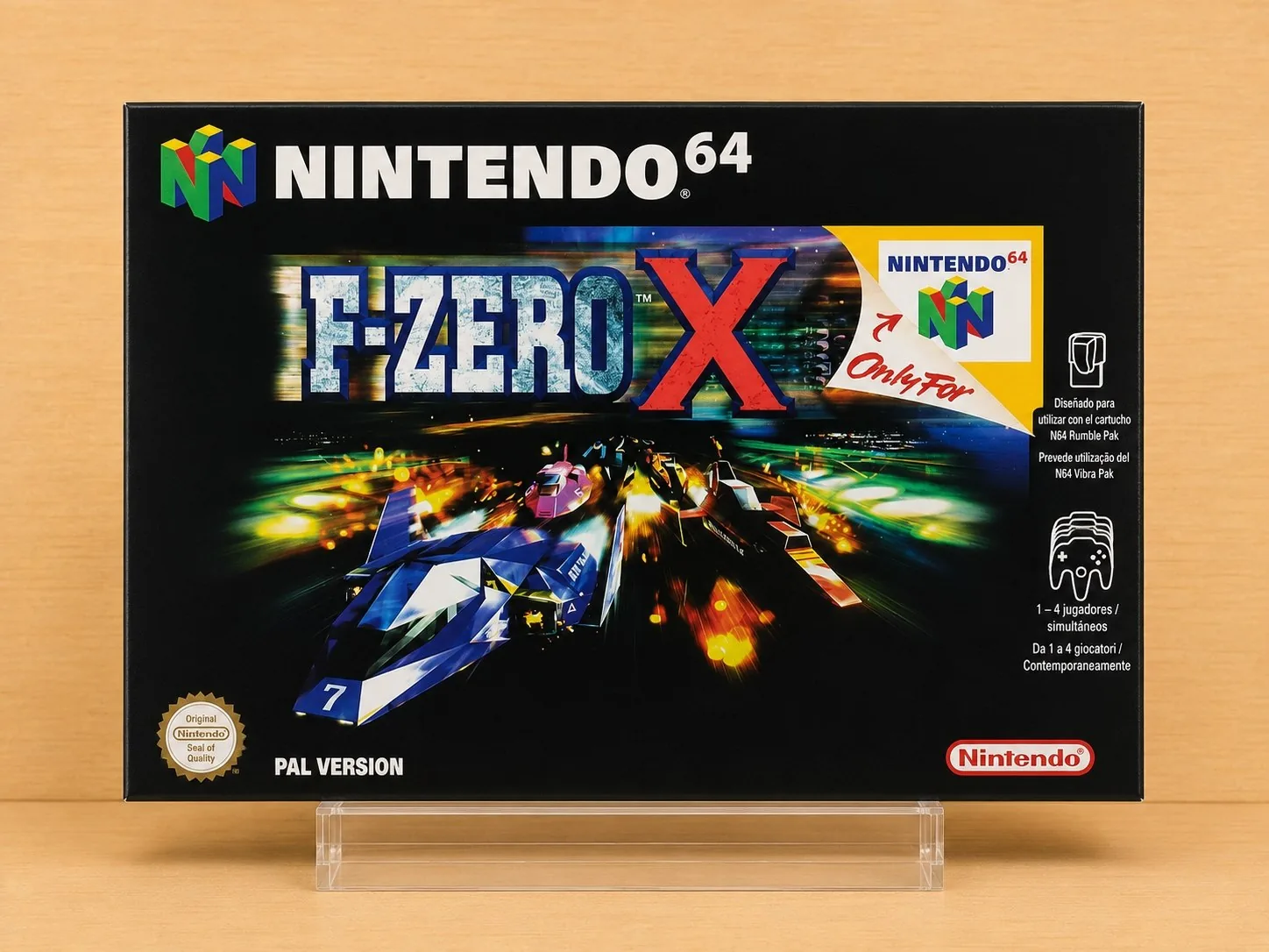Caja F-Zero X Nintendo 64