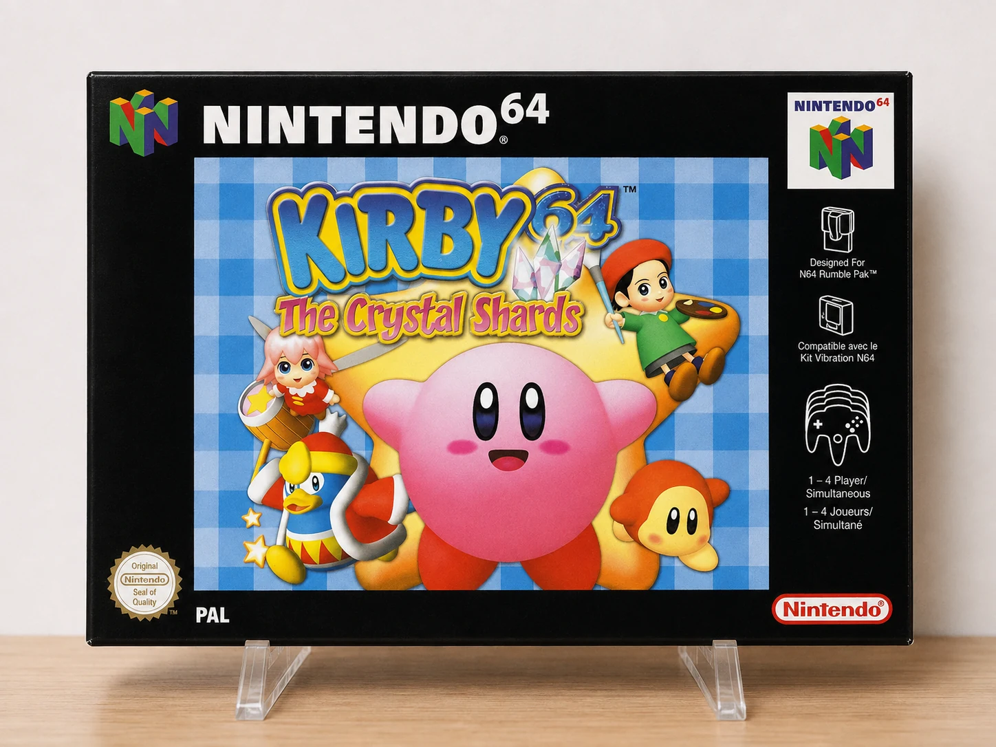 Caja Kirby 64 The Crystal Shards Nintendo 64 PAL España