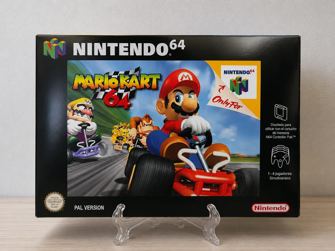 Caja Mario Kart 64 Nintendo 64