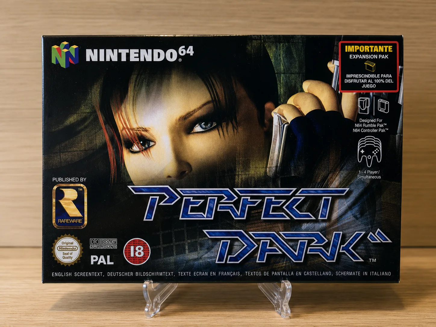 Caja Perfect Dark Nintendo 64