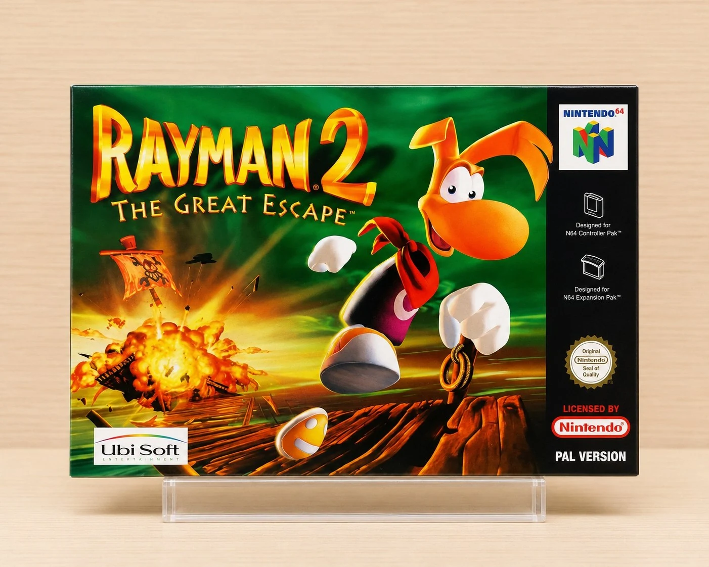 Caja Rayman 2 The Great Escape Nintendo 64