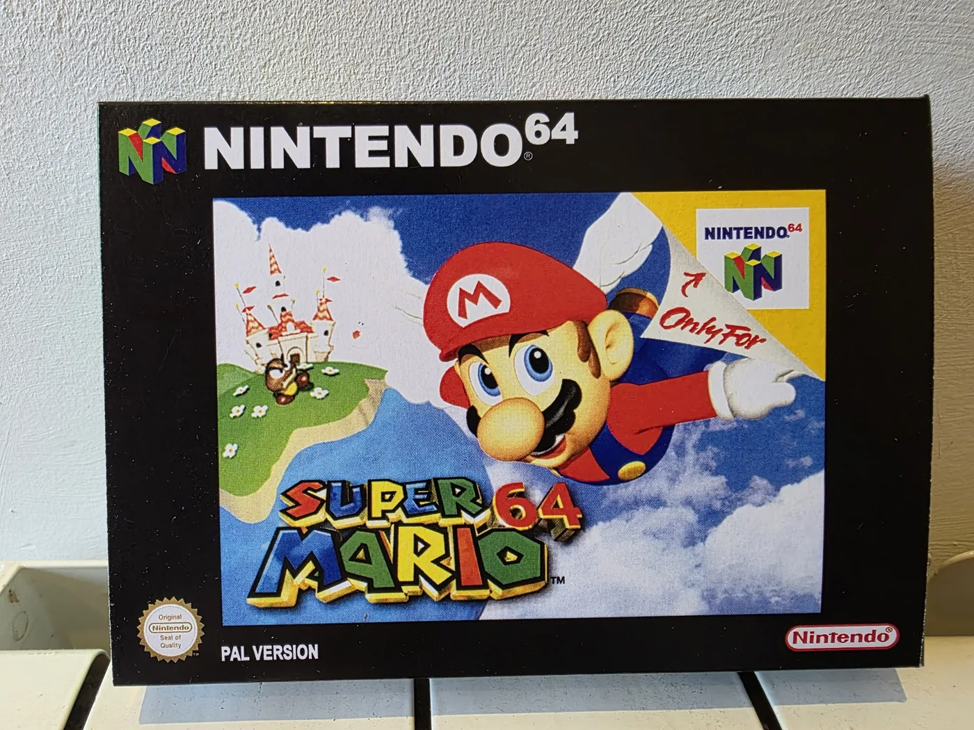 Caja Super Mario 64 Nintendo 64