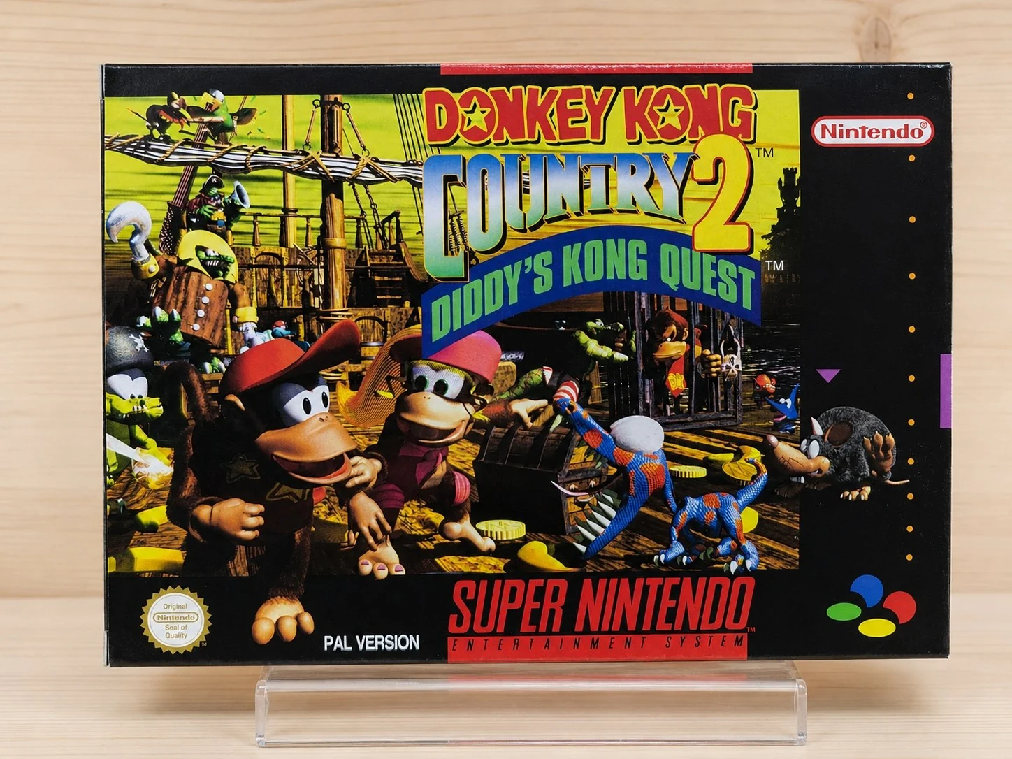 Caja Donkey Kong Country 2 SNES