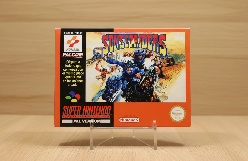 Caja SunsetRiders Snes