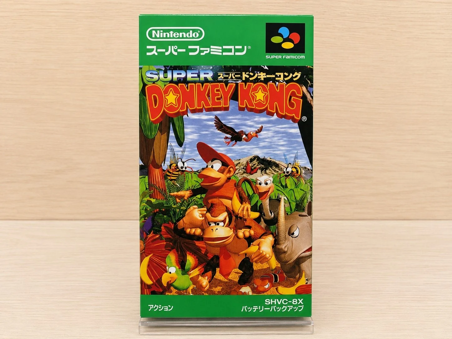 Caja Super Donkey Kong Super Famicom